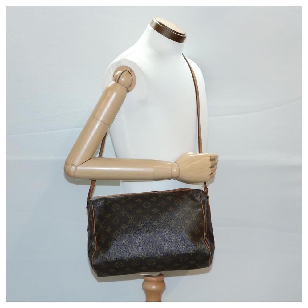 Louis Vuitton Brown Monogram Crossbody Shoulder Bag